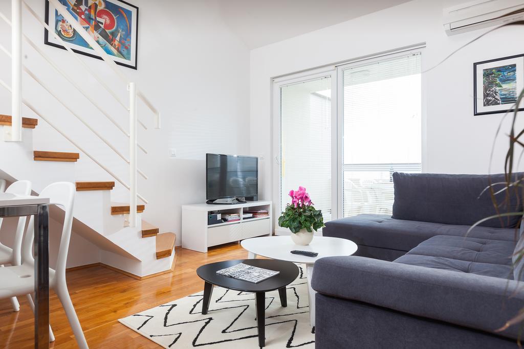 New Gallery Apartment With Beautiful View Baška Voda Dış mekan fotoğraf
